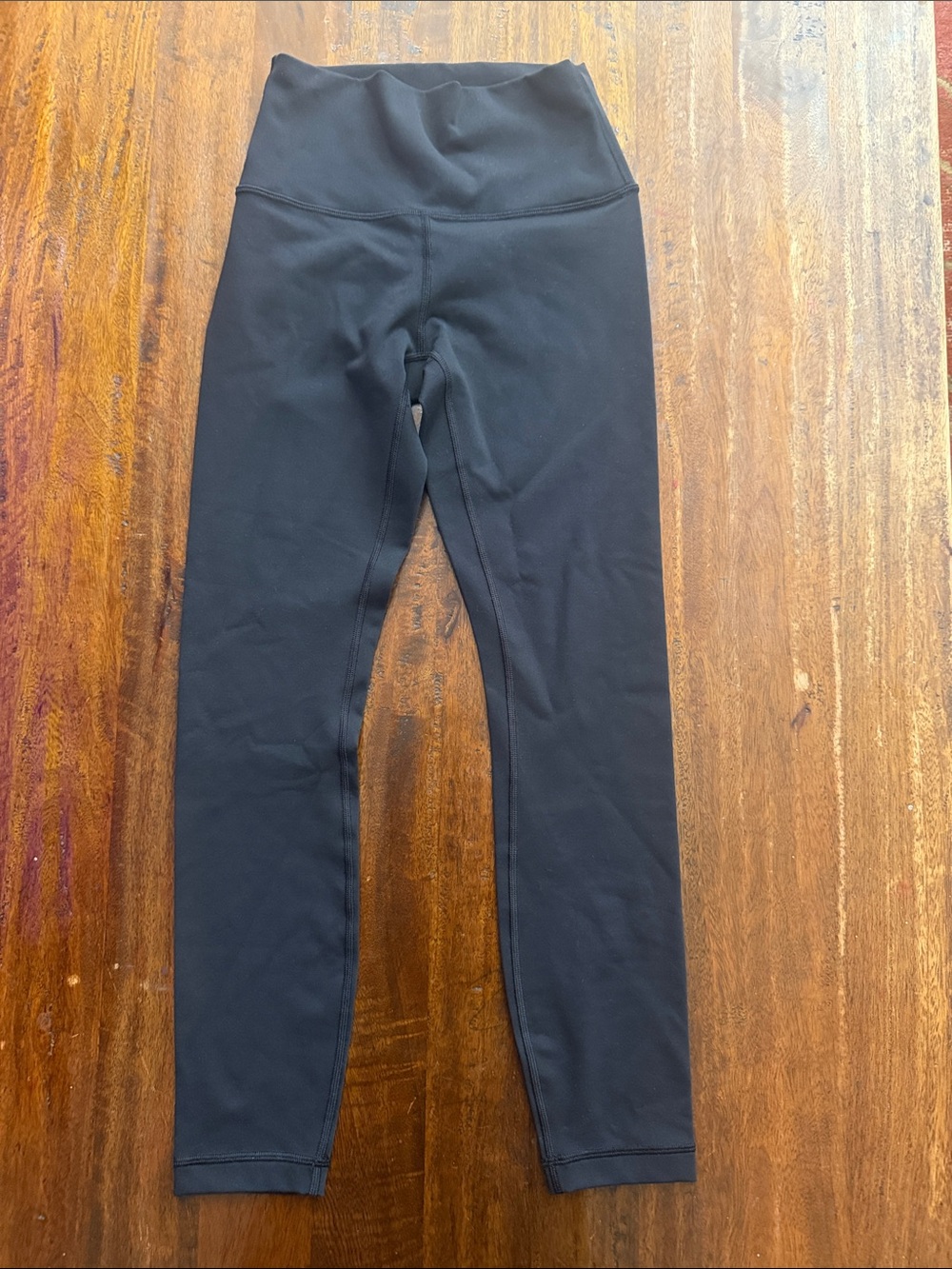 lululemon athletica Black High-Waist Performance Leggings 7/8 NEW